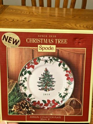 Spode “christmas Tree” 2014 Annual Collector Plate