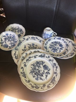 Blue Danube Japan 8 Pc.  Dishes & Cup/saucers