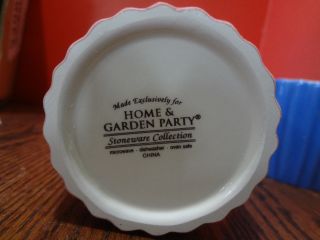 HOME & GARDEN PARTY Stoneware Summer Brights Party Server 93089 FAST S/H 5