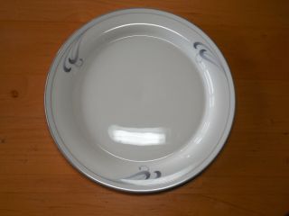 Lenox Chinastone Grey Brushstrokes Dinner Plate 10 3/4 " 3 Available
