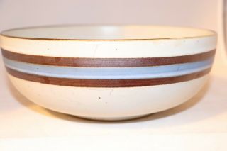 Vintage Otagiri Horizon Stoneware Serving Bowl 8.  25 