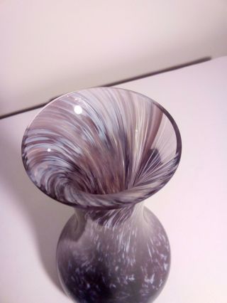 Hand Made Caithness Glass Flower Vase 5 