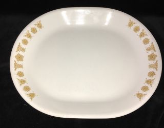 Corelle Butterfly Gold 12 1/4 " Oval Platter