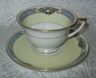 The Aragon By Thomas Bavaria Footed Cup & Saucer