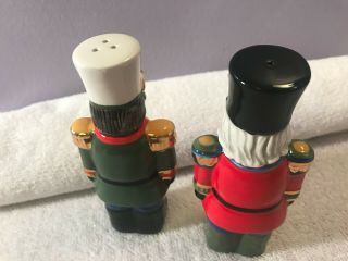 Spode Christmas tree set of salt and pepper shakers Nutcracker soldiers CH2813 5