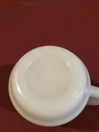 Vintage Milk Glass Anchor Hocking Fire King STRAWBERRY SHORTCAKE Coffee Cup Mug 5