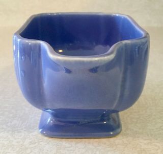 Vintage Riviera Mauve Blue Gravy or Sauce Boat from Homer Laughlin 3