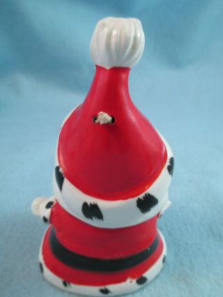 Vintage ceramic Christmas bell Psycho Santa Giftwares Japan ? Kreiss 3