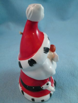 Vintage ceramic Christmas bell Psycho Santa Giftwares Japan ? Kreiss 4