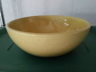 Bybee Pottery Yellow Bowl