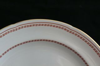 Spode TRADE WINDS RED SALAD PLATE (2 ava. ) 3