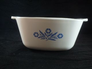 Vintage - Corning Ware - Blue Cornflower - Casserole Bowl - 1 3/4 Quart - No Lid