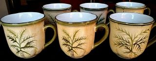 Set Of 6 Sauvignon West Indies Coffee Mugs - Dish.  & Micro.  Safe