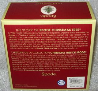 SPODE CHRISTMAS TREE MR.  & MRS.  SNOWMAN SALT & PEPPER SHAKER SET 4