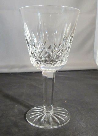 Waterford Crystal Lismore Claret Red Wine Glass 5 7/8 Inches