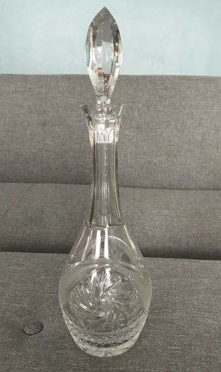 Vintage - Glass/crystal - Wine Decanter -