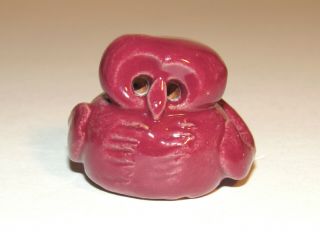 Vintage Bybee Pottery Owl Figurine Kentucky
