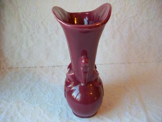 Shawnee Pottery Vase Handle with Bow 9 