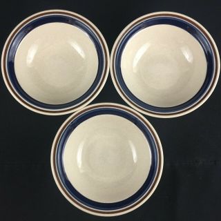 Set of 3 VTG Cereal Bowls 6 1/2 