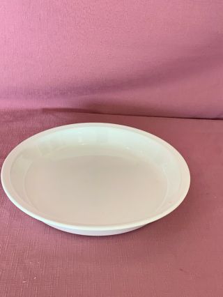 Corelle/corning Ware Winter White Pie Baking Dish Plate Pan P - 309 K