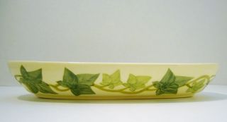 Vintage Franciscan American Green Ivy Vine Relish Serving Party Dish Early Mark