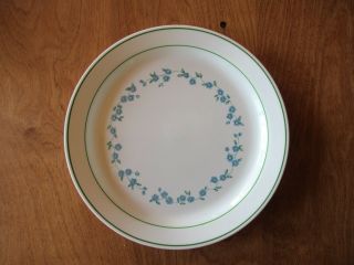 Corelle Forget Me Not Dinner Plate 10 1/4 " Blue Flowers 1 Ea 4 Available