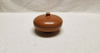 Russell Wright Iroquois Casual Ripe Apricot Redesign Sugar Bowl With Lid