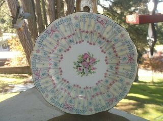 Queen Anne Royal Bridal Gown Bread & Butter Plate 6 3/8 " English Bone China