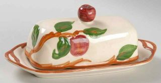 Vintage Franciscan Apple Butter Dish With Cover - Californ