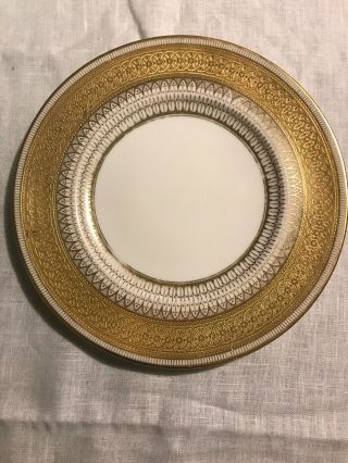 Tiffany Co Gold Dessert Plate