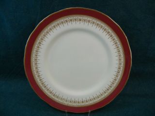 Royal Worcester Regency Ruby Red Dinner Plate (s)