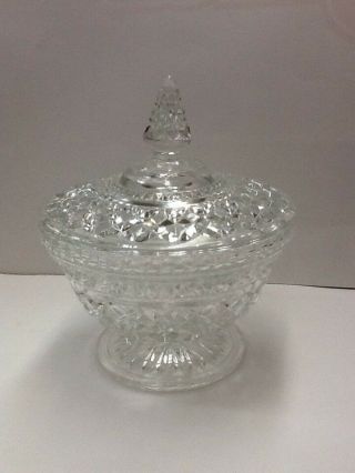 Anchor Hocking Wexford Candy Dish Vintage