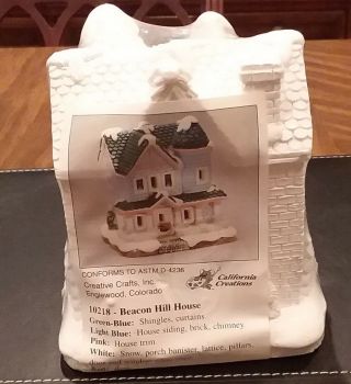 Creative Crafts Inc.  California Creations Beacon Bill House 10218 Ready To Paint