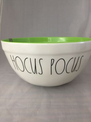 Rae Dunn Halloween Hocus Pocus 10” Melamine Bowl