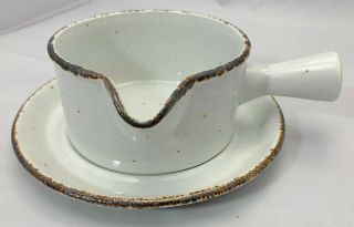 Midwinter Stonehenge Creation Vintage England Gravy Sauce Boat 4 In Discontinued