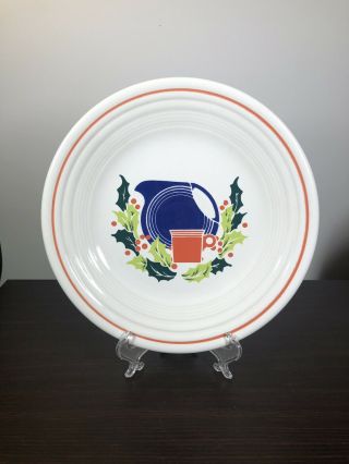 Fiesta 1998 Federated Department Stores Christmas Luncheon Plate