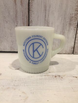 Fire King Vintage Coffee Mug Cup 1960s