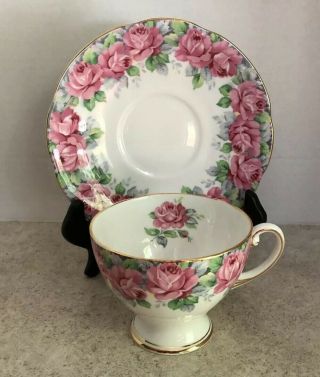 Royal Standard Rose Of Sharon Bone China Tea Cup And Saucer Made In England