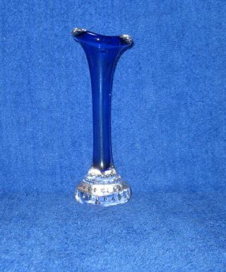 Aseda Glasbruk Blue Swedish Art Glass 