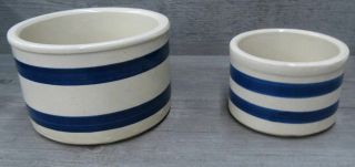 R R P Co Set Of Two Bowls Stoneware Pottery 303 A And B