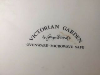 Georges Briard Victorian Garden Oval Vegetable Bowl 4