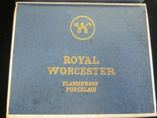 Set of 2 Vintage King Size Royal Worcester Porcelain 