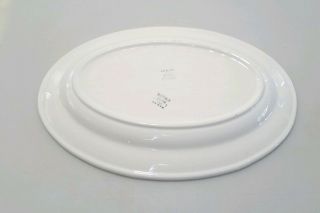 Vtg Rare Buffalo China 12.  5” Large Oval Restaurant Ware Cafe Platter 814