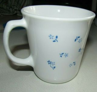 6 Corelle® Provincial Blue Coffee Mugs By Corning Round Handle 8 Pz Tall Euc