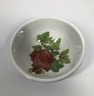 Portmeirion " Pomona " Red Currant 5 3/8 " Fruit / Dessert Bowl