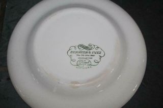 Currier and Ives Dinnerware Blue 10” Dinner Plate 