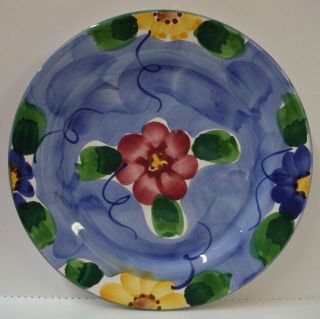 Himark Indigo Salad Plate More Items Available