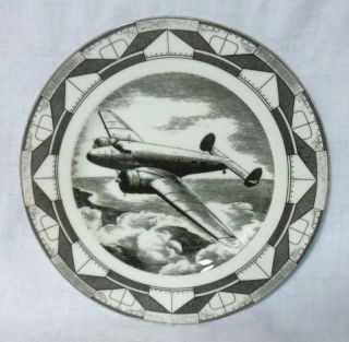 Amelia’s Plane Art Deco 222 Fifth Slice Of Life Dinner Plate