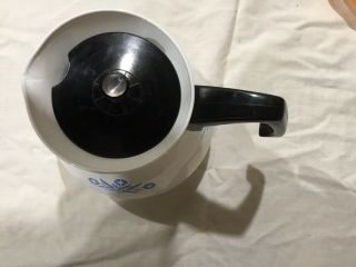 VINTAGE CORNING WARE - BLUE CORNFLOWER - COFFEE/TEA POT WITH LID - 6 CUP P - 104 3