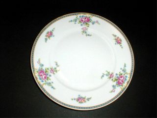 2 Tk Thun China Bohemia The Duchess Rose Salad Plates_set Of Two (loc - 27)